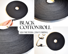 Load image into Gallery viewer, *NEW* Premium Cotton Ribbon - Bulk 320m Roll
