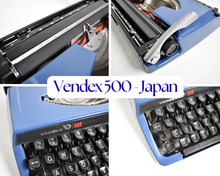 Load image into Gallery viewer, 1972 Japanese Vendex 500 Typewriter
