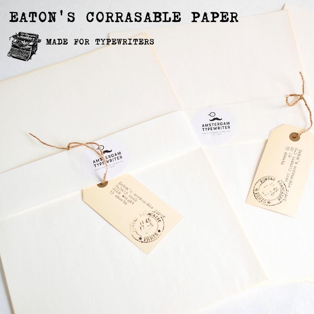Eaton Vintage Corrasable Typewriter Paper