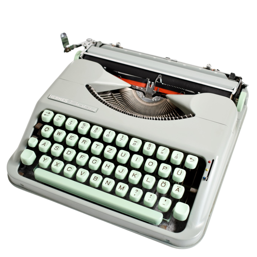 1962 Hermes Baby Typewriter - qwertz