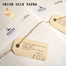 Load image into Gallery viewer, Vintage Onion Skin Typewriter Paper
