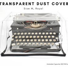 Load image into Gallery viewer, Typewriter Dust Cover M - Royal
