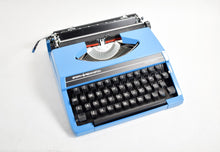 Load image into Gallery viewer, *RESERVED* Remington Sperry Typewriter - Blue
