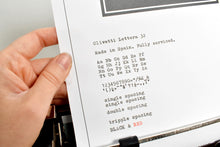 Load image into Gallery viewer, 1969 Olivetti Lettera 32 Typewriter
