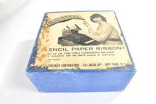 Load image into Gallery viewer, Vari-typer Stencil Paper Ribbon Vintage
