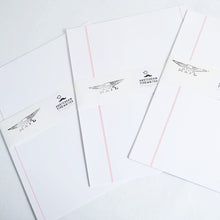 Load image into Gallery viewer, Southworth Red Ruled Vintage Typewriter Paper
