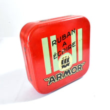 Load image into Gallery viewer, Huge Vintage Typewriter Ribbon  Tin by ARMOR
