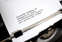 Load image into Gallery viewer, 1970s Olivetti Lettera 35 Typewriter
