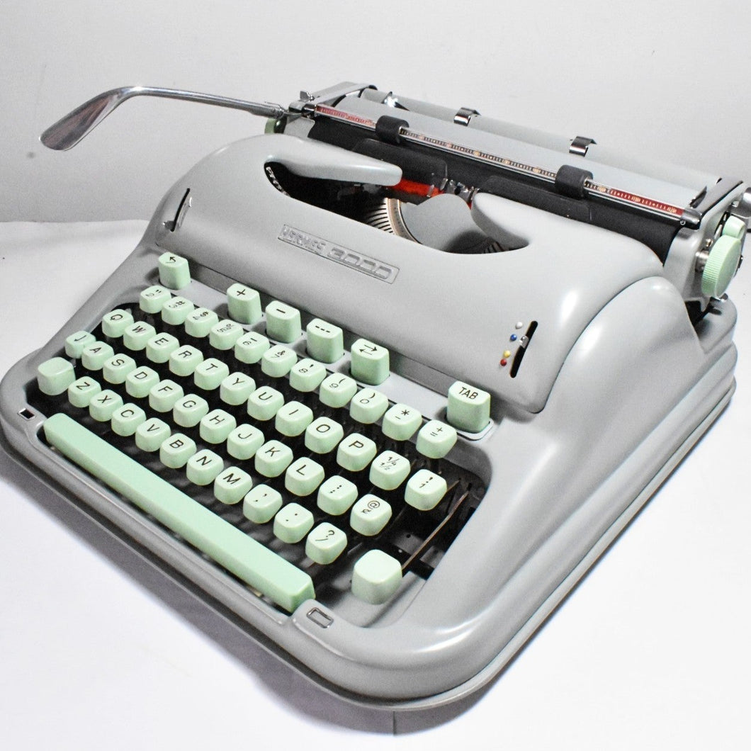 Reserved* Rare* Restored Hermes 3000 Typewriter - Script Typeface (Cursive)