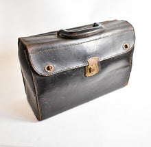 Load image into Gallery viewer, Vintage Leather Typewriter Repairman Tool Bag
