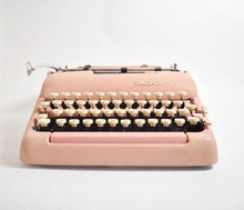 Load image into Gallery viewer, 1957 Smith Corona Super Silent Pink Typewriter
