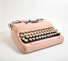 Load image into Gallery viewer, 1957 Smith Corona Super Silent Pink Typewriter
