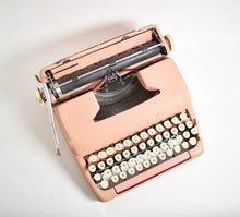 Load image into Gallery viewer, 1957 Smith Corona Super Silent Pink Typewriter
