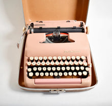 Load image into Gallery viewer, 1957 Smith Corona Super Silent Pink Typewriter
