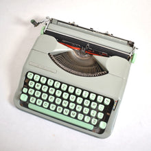 Load image into Gallery viewer, 1963 Mint Hermes Baby Typewriter - qwerty
