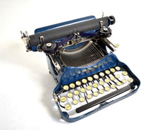 Load image into Gallery viewer, Stunning Rare 1929 Corona  Special Blue Typewriter
