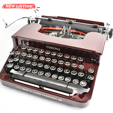 Load image into Gallery viewer, 1936 Smith Corona Silent Maroon
