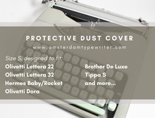 Load image into Gallery viewer, Typewriter Dust Cover XS - Hermes Baby/Rocket
