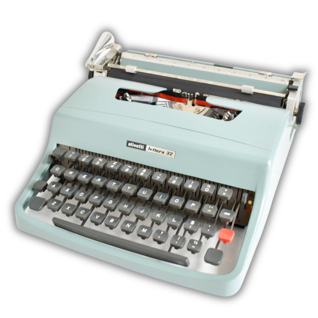 1976 Olivetti Lettera 32 Typewriter