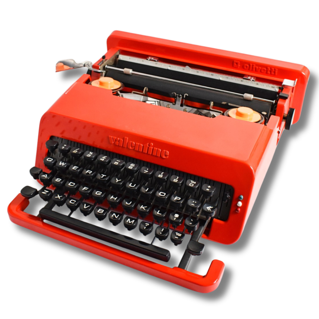 Iconic 1970 Olivetti Valentine S Typewriter