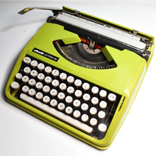 Load image into Gallery viewer, Olivetti Lettera 82 Lime Green Typewriter
