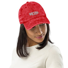 Load image into Gallery viewer, Vintage Cotton Twill Cap - Royal Typewriter Co. Baseball Hat
