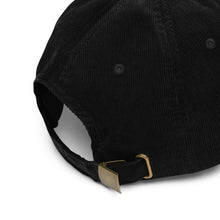 Load image into Gallery viewer, Vintage corduroy cap - Olivetti Ivrea Typewriter Company Hat
