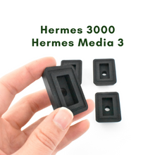 Load image into Gallery viewer, New Typewriter Rubber Feet - Hermes 3000 Square - Set of 4
