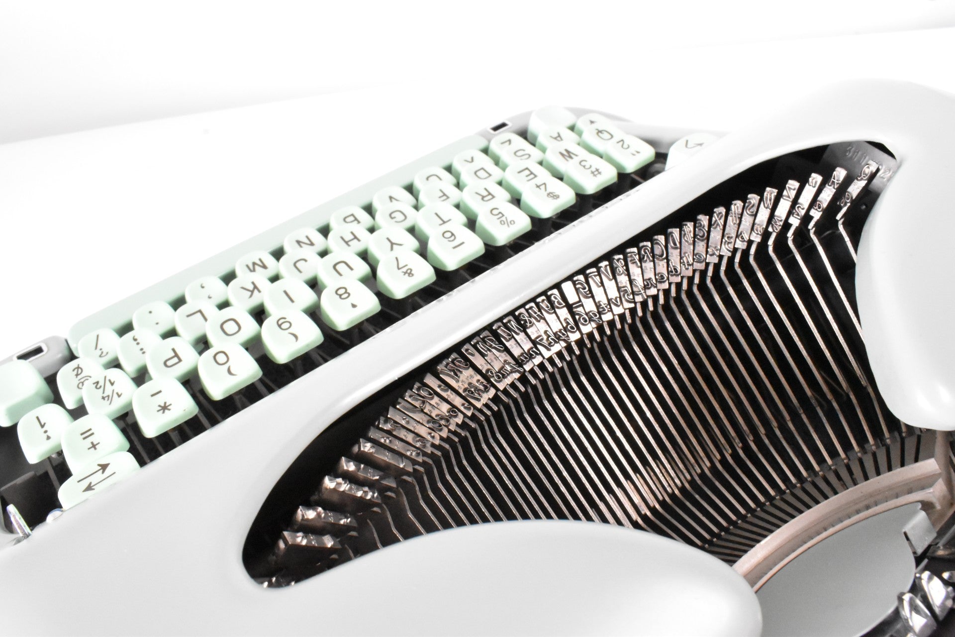 Rare* Restored Hermes Media 3 Typewriter - Script Typeface (Cursive ...