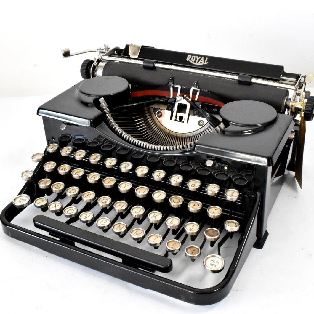 1928 Royal P Typewriter - New Platen, Near Mint*