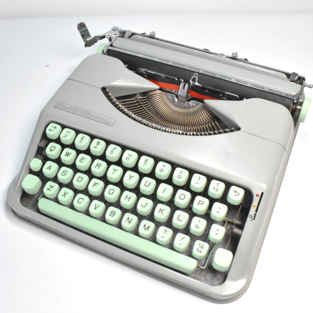 1962 Mint Hermes Baby Typewriter - Elite, QWERTY