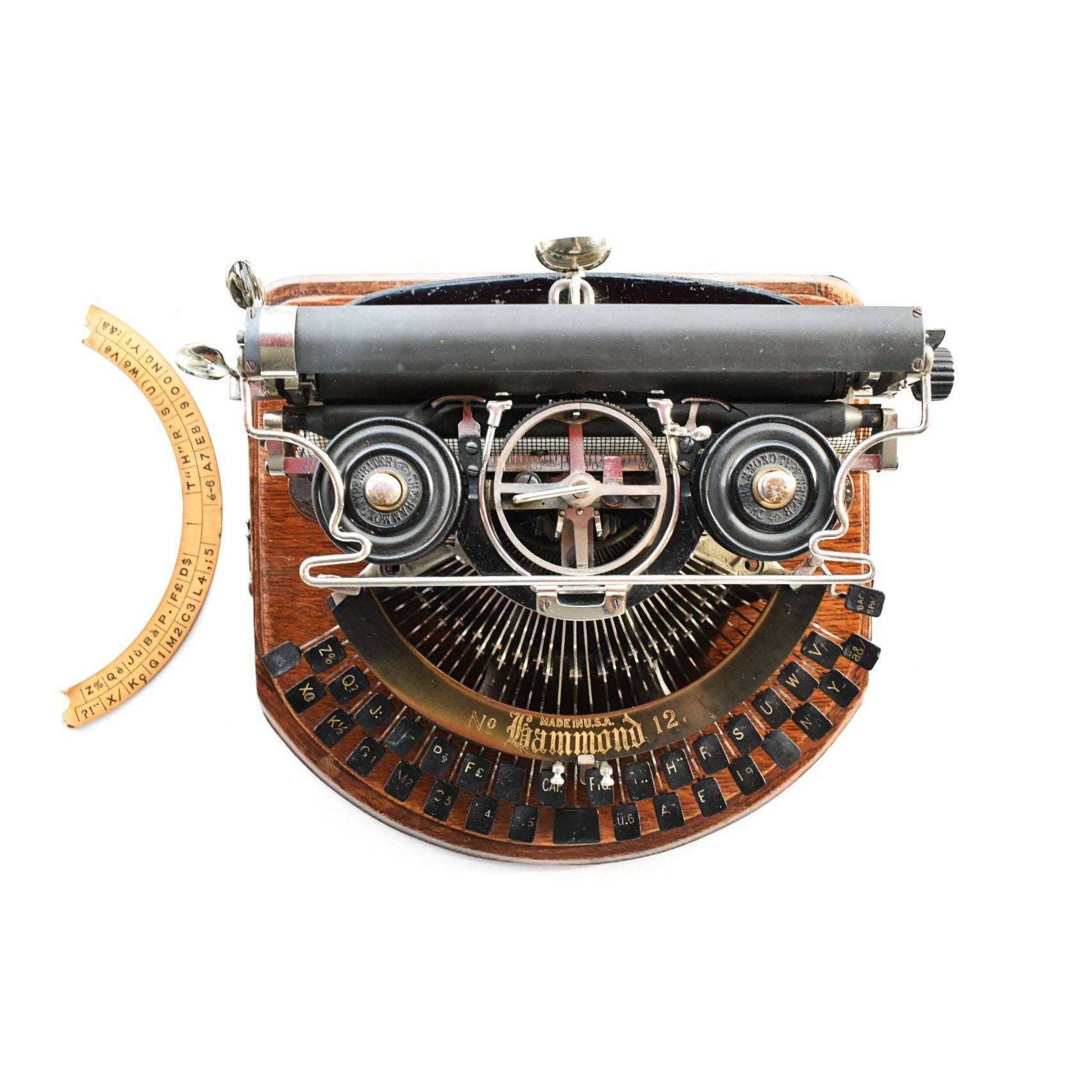 RARE* Antique Hammond 12. Ideal Typewriter – Amsterdam Typewriter