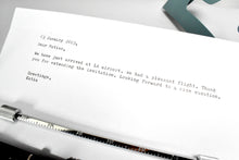 Load image into Gallery viewer, 1967 Olivetti Lettera 32 Typewriter
