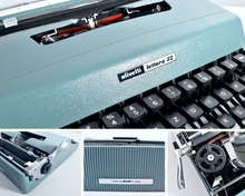 Load image into Gallery viewer, 1967 Olivetti Lettera 32 Typewriter
