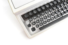Load image into Gallery viewer, Olivetti Dora, UNCOMMON Techno cubic typeface

