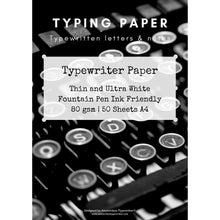 Load image into Gallery viewer, Typing Paper - 50 Sheets A4
