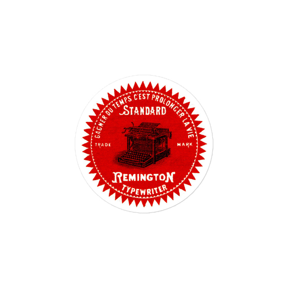 Bubble-free Vinyl Sticker - Remington Mark
