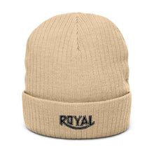 Load image into Gallery viewer, Ribbed Knit Beanie Hat - Royal
