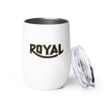 Load image into Gallery viewer, White Tumbler - Royal
