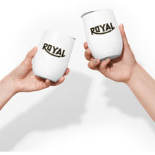 Load image into Gallery viewer, White Tumbler - Royal
