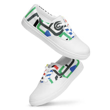 Load image into Gallery viewer, Women’s Lace-up Canvas Shoes - Olivetti Multisumma 22
